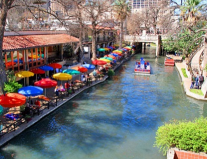 View of San Antonio Riverwalk